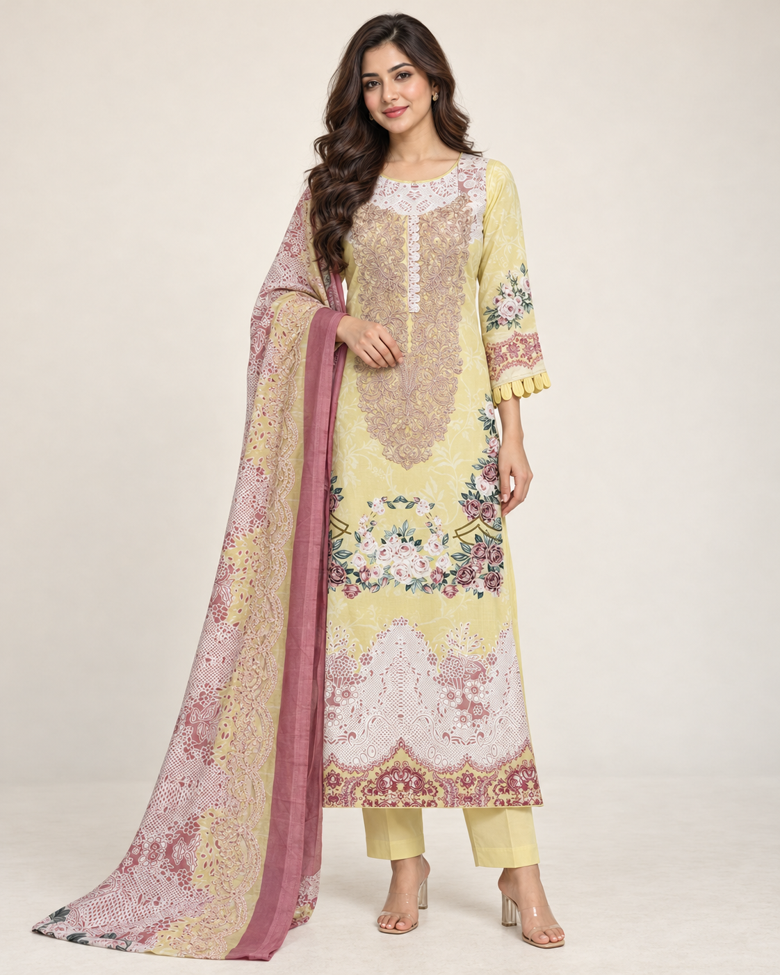 Pure Cotton Karachi Suit