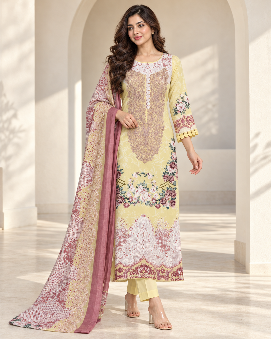 Pure Cotton Karachi Suit