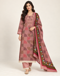 Jute Cotton Designer Suit