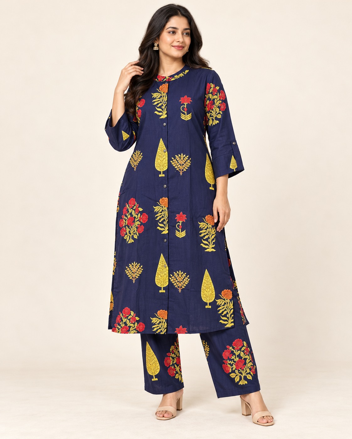 Pure Cotton Long Cord Set