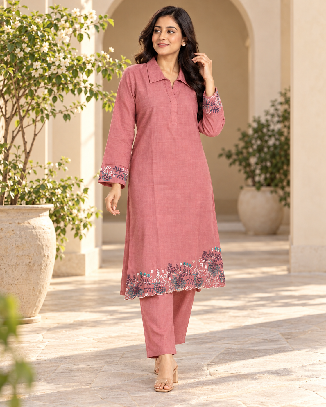 Vatican Style Karachi Style Co-oral set