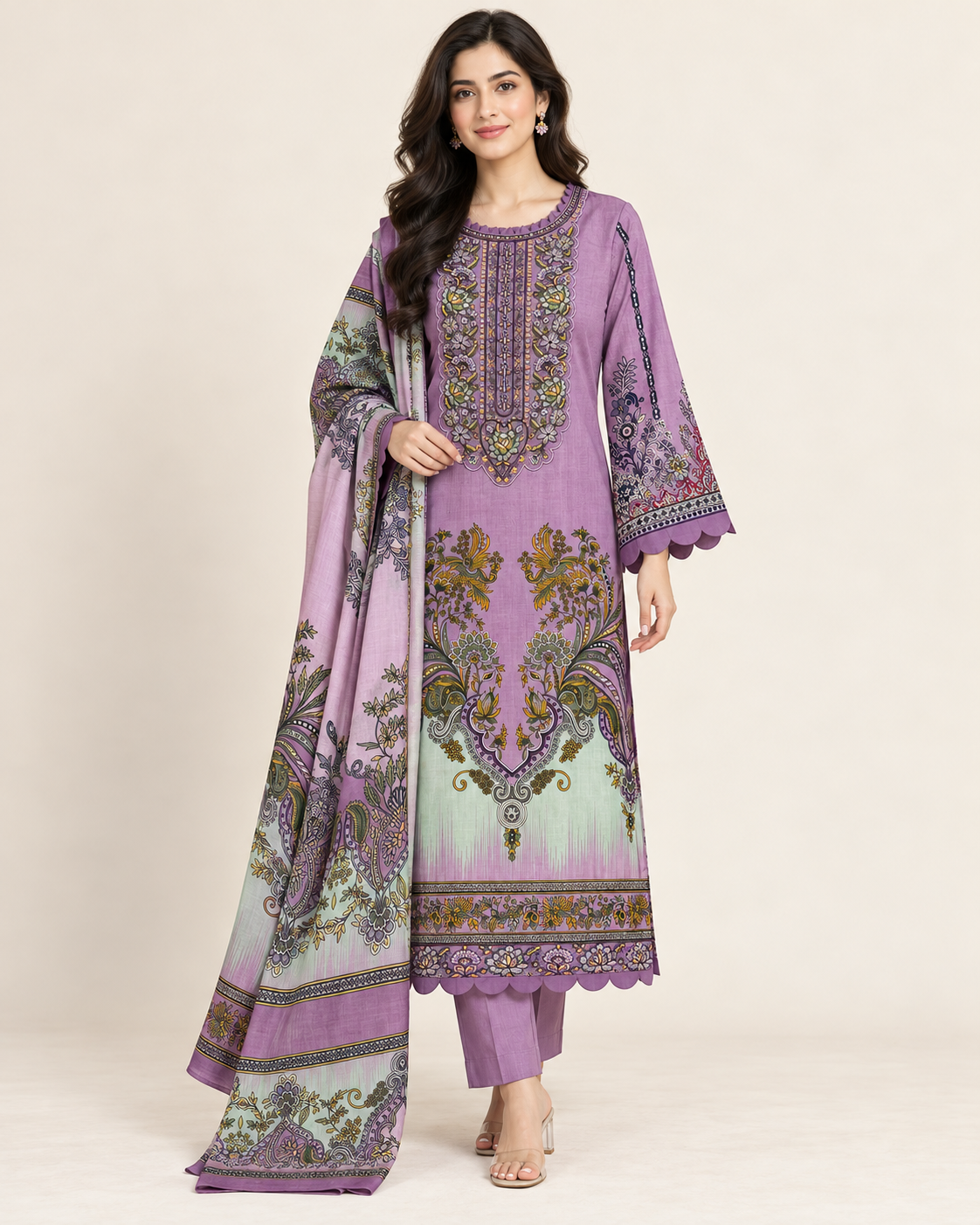 Pure Cotton Karachi Suit