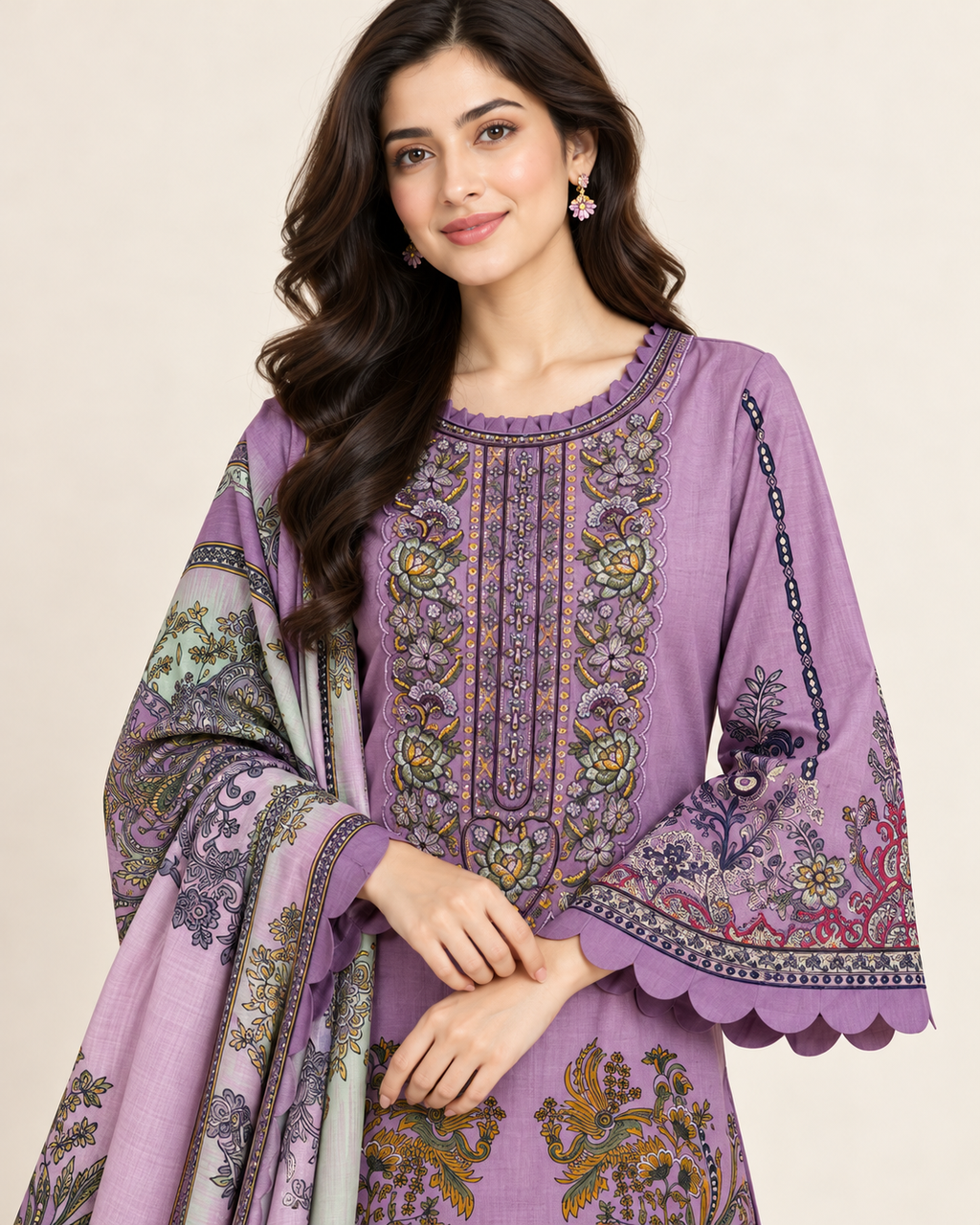 Pure Cotton Karachi Suit